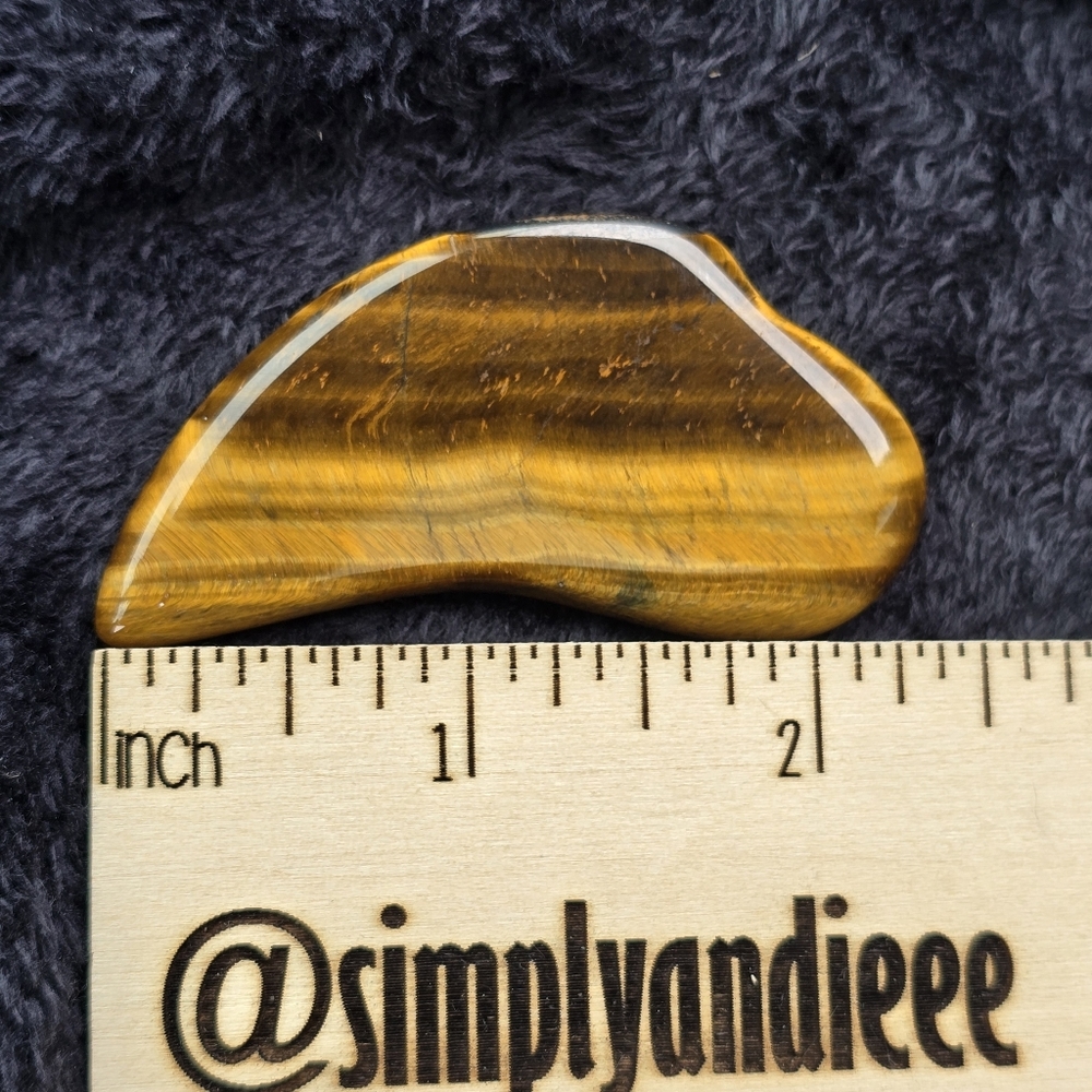 Tiger Eye Crystal Gua Sha face tool